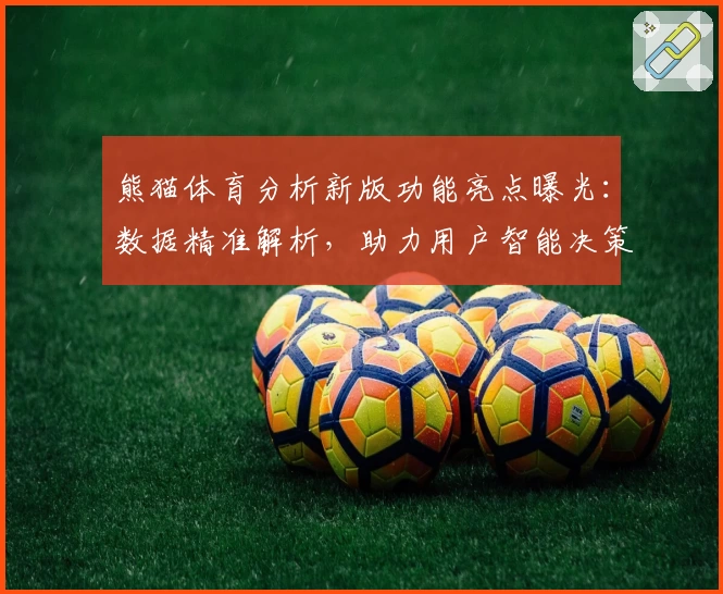 熊猫体育分析新版功能亮点曝光：数据精准解析，助力用户智能决策